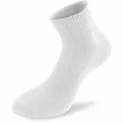 Lenz Performance Quarter Tech Socks, grey-white-pink, Size 39 - 42 for Men