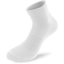 Lenz Performance Quarter Tech Socks, grey-white-pink, Size 39 - 42 for Men