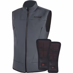Lenz Heat Vest 2.0, black-grey, Size 2XL for Men