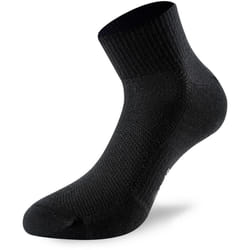 Lenz Performance Quarter Tech Socks, black-white-red, Size 35 - 38 for Men