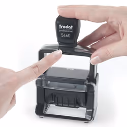 Trodat 83493 business stamp accessory Stamp pad Blue, Red