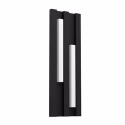 EGLO Fandina, Outdoor wall lighting, Black, Plastic, Steel, IP55, Facade, I