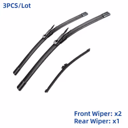 3pcs For Ford Escape Mk3 Kuga Mk2 C520 2013-2019 28&quot; 28&quot; 11&quot; Front Rear Wiper Blades Windshield Windscreen Window Cutter Ac - Left Hand