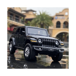 1:32 Jeeps Wrangler Rubicon Alloy Car Model Diecast Metal Toy Off-road - Black
