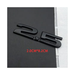3D Metal Awd 2.0 2.5 Car Rear Trunk Displacement Logo Car Sticker Badge - A-06