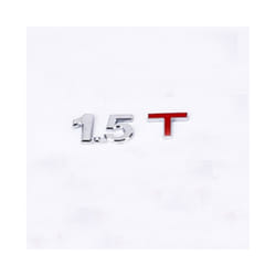3D Metal Car Trunk Engine Displacement Scale Emblem Auto Stickers 1.3T - 1.5T