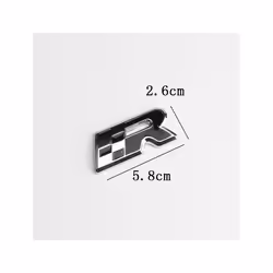 Car 3D Metal Decals Sticker For Seat Leon Altea Ibiza Fiat 500 Panda Bravo - C