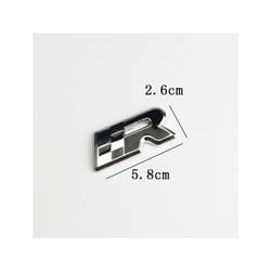 Car 3D Metal Decals Sticker For Seat Leon Altea Ibiza Fiat 500 Panda Bravo - C