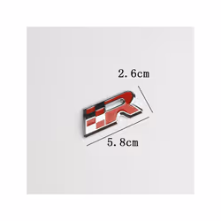 Car 3D Metal Decals Sticker For Seat Leon Altea Ibiza Fiat 500 Panda Bravo - A