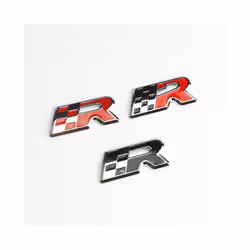 Car 3D Metal Decals Sticker For Seat Leon Altea Ibiza Fiat 500 Panda Bravo - A