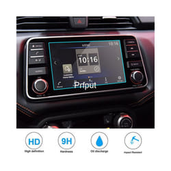 Car Screen Protector for Nissan Versa 2020 2021 Car GPS Navigation Tempered - 155x81mm