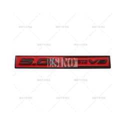 Car Styling Coyote 5.0L Coyote V8 3D Metal Zinc Alloy Car Badge Body Rear - Style 5
