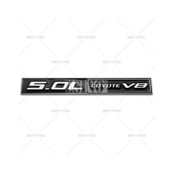 Car Styling Coyote 5.0L Coyote V8 3D Metal Zinc Alloy Car Badge Body Rear - Style 2