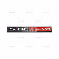 Car Styling Coyote 5.0L Coyote V8 3D Metal Zinc Alloy Car Badge Body Rear - Style 4