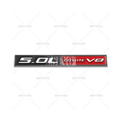 Car Styling Coyote 5.0L Coyote V8 3D Metal Zinc Alloy Car Badge Body Rear - Style 4