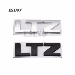 Car Styling 3D LTZ Metal Zinc Alloy Car Sticker Badge Body Rear Trunk - Style 4