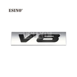 Car Styling 3D V6 V8 4 x 4 Logo Metal Zinc Alloy Car Sticker Badge Body - V8 1