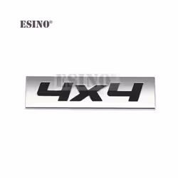 Car Styling 3D V6 V8 4 x 4 Logo Metal Zinc Alloy Car Sticker Badge Body - 4 x 4 1