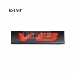 Car Styling 3D V6 V8 4 x 4 Logo Metal Zinc Alloy Car Sticker Badge Body - V8 3