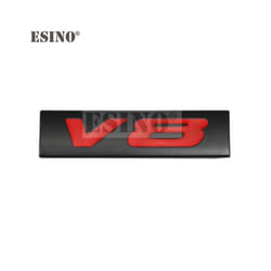 Car Styling 3D V6 V8 4 x 4 Logo Metal Zinc Alloy Car Sticker Badge Body - V8 3