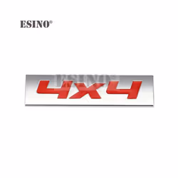 Car Styling 3D V6 V8 4 x 4 Logo Metal Zinc Alloy Car Sticker Badge Body - 4 x 4 2