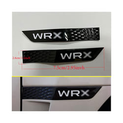Car ABS Sticker For Subaru XV Legacy Outback Crosstrek Forester Impreza - 2pcs WRx