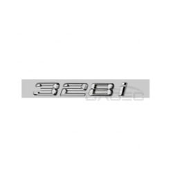 Car 3D ABS Trunk Letters Logo Badge Emblem Decal Sticker For BMW 3 Series - Silver 328i