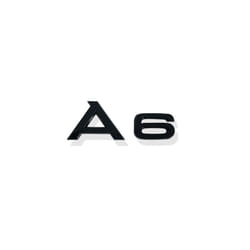 Car Decor 3D ABS A1 A3 A4 A5 A6 A7 A8 Car Logo Letter Number Sticker Rear - 6