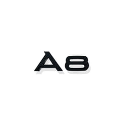 Car Decor 3D ABS A1 A3 A4 A5 A6 A7 A8 Car Logo Letter Number Sticker Rear - 2
