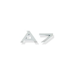 Car Decor 3D ABS A1 A3 A4 A5 A6 A7 A8 Car Logo Letter Number Sticker Rear - 3