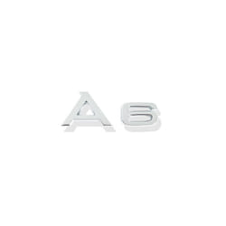 Car Decor 3D ABS A1 A3 A4 A5 A6 A7 A8 Car Logo Letter Number Sticker Rear - 5