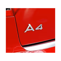 Car Decor 3D ABS A1 A3 A4 A5 A6 A7 A8 Car Logo Letter Number Sticker Rear - 13