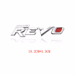 3D ABS HILUX Logo For Toyota Hilux Revo Emblem Rear Trunk Badge Sticker - H