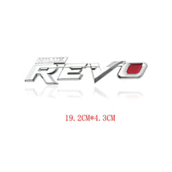 3D ABS HILUX Logo For Toyota Hilux Revo Emblem  Rear Trunk Badge Sticker - H