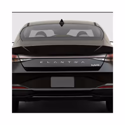 3D Metal For ELANTRA 2020 2021 2022 Hybrid Letter Emblem Car Rear Trunk - 2