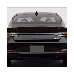 3D Metal For ELANTRA 2020 2021 2022 Hybrid Letter Emblem Car Rear Trunk - 2