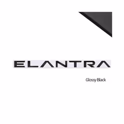 3D Metal For ELANTRA 2020 2021 2022 Hybrid Letter Emblem Car Rear Trunk - 1