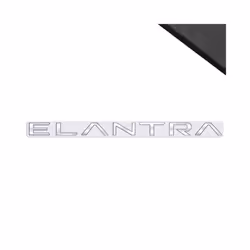 3D Metal For ELANTRA 2020 2021 2022 Hybrid Letter Emblem Car Rear Trunk - 3