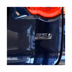 3D Metal Car Front Grill Rear Trunk Sticker For Jaguar Car R Sport Emblem - RS Grill
