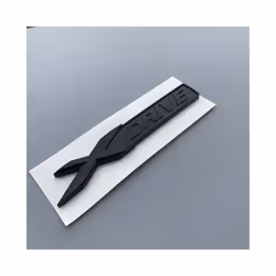 New ABS Car Fender Badge Rear Trunk Sticker Logo Xdrive Emblem For BMW - Old Black