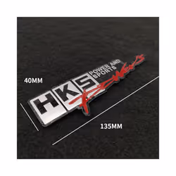 Car Stickers Auto Decals HKS Racing Sticker Emblem For Toyota Honda FIT - 1