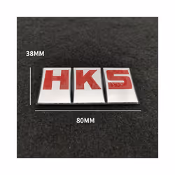 Car Stickers Auto Decals HKS Racing Sticker Emblem For Toyota Honda FIT - 3