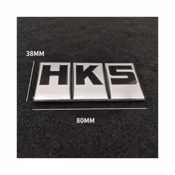 Car Stickers Auto Decals HKS Racing Sticker Emblem For Toyota Honda FIT - 2