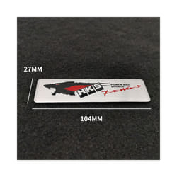 Car Stickers Auto Decals HKS Racing Sticker Emblem For Toyota Honda FIT - 4