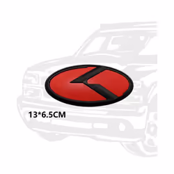 Car Styling Car Trunk Front Grille Logo Modification Upgrade Badge Stickers - Style.2