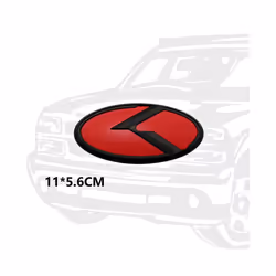Car Styling Car Trunk Front Grille Logo Modification Upgrade Badge Stickers - Style.1