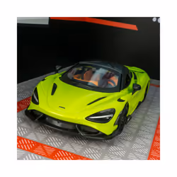 1:24 McLaren 765LT Alloy Sports Car Model Diecast & Toy Vehicles Metal - Green