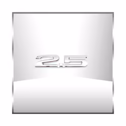3D Metal 2.0 2.5 AWD Logo Car Side Fender Rear Trunk Emblem Sticker For - 16