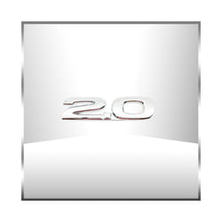 3D Metal 2.0 2.5 AWD Logo Car Side Fender Rear Trunk Emblem Sticker For - 14