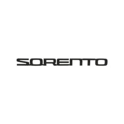 3D ABS SORENTO Letter Logo Rear Bumper Tail Trunk Sticker Car Styling - 2